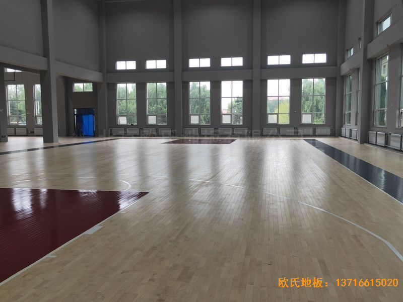 遼寧沈陽于洪機(jī)場(chǎng)體育木地板鋪裝案例